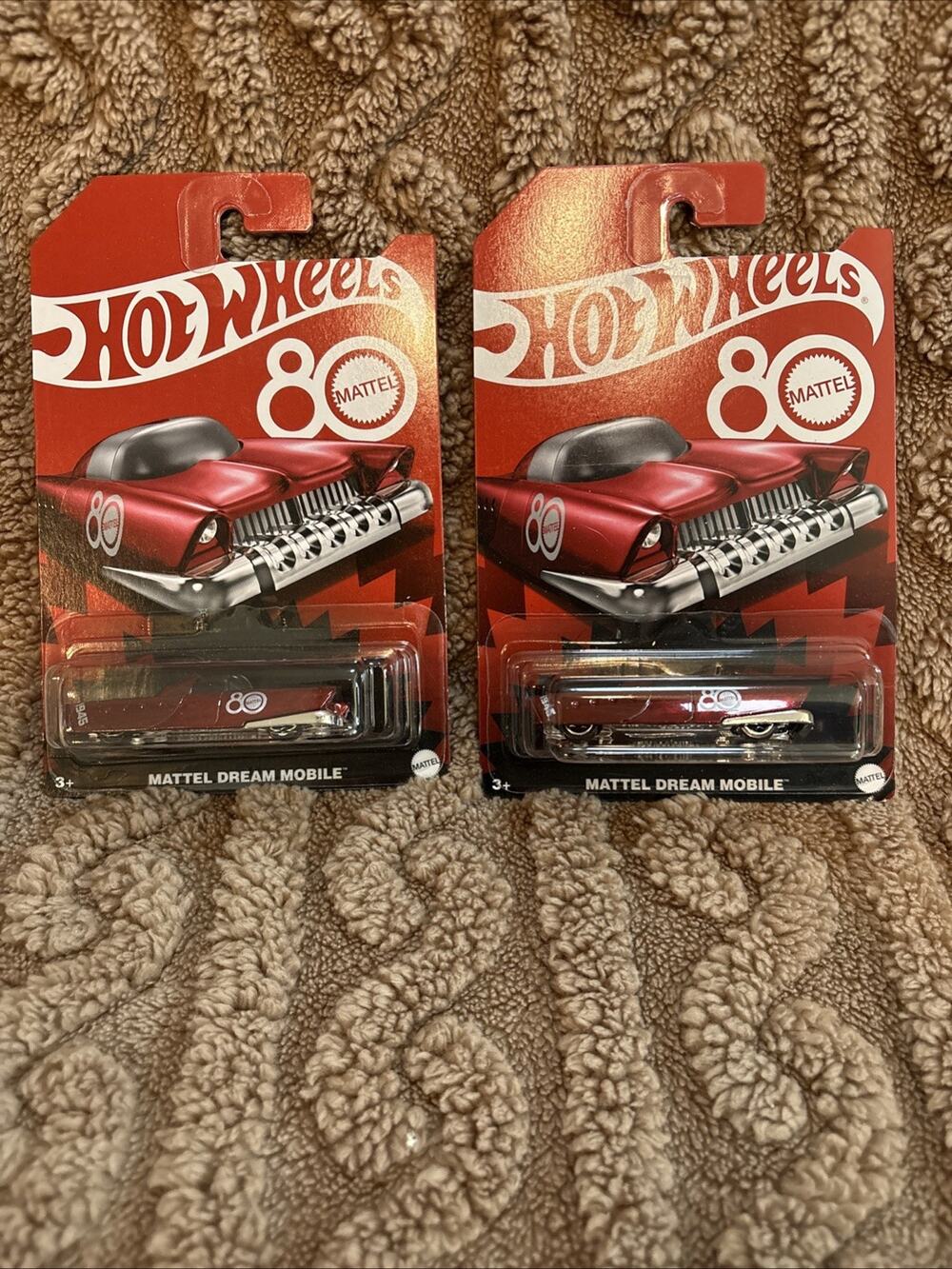 2025 Hot Wheels MATTEL DREAM MOBILE 80th Anniversary Hot Wheels Exclusive Lot 2